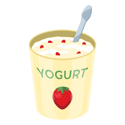 Нарисовать йогурт