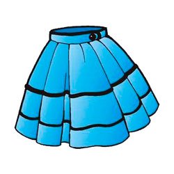 Юбка мультяшный