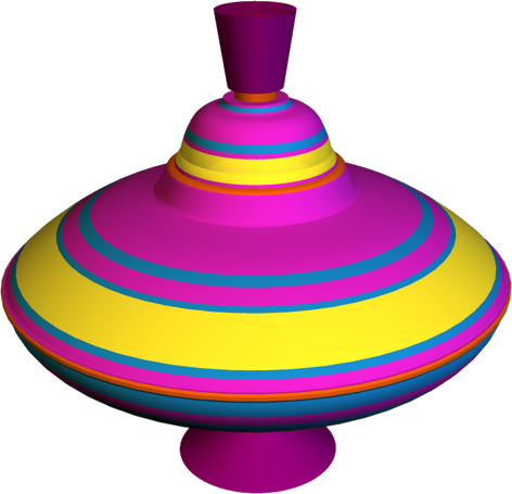 Юла игрушка на прозрачном фоне