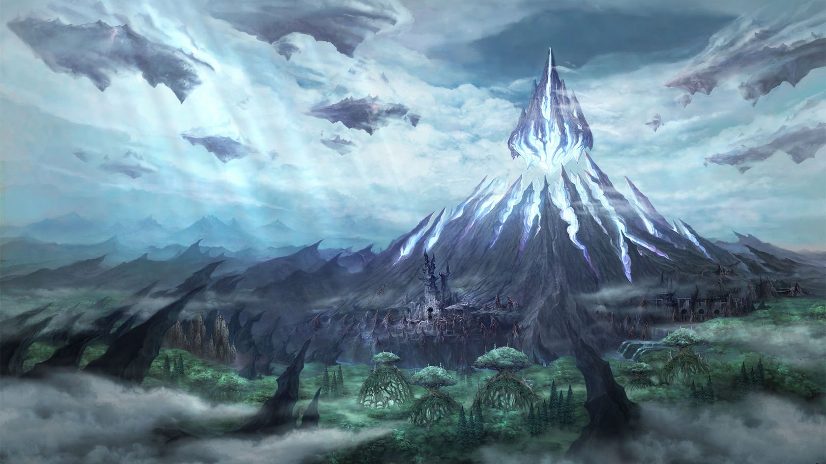 Забытые миры код. Final Fantasy 14. Final Fantasy 14 локации. Final Fantasy 14 Heavensward. FF 14 замок.