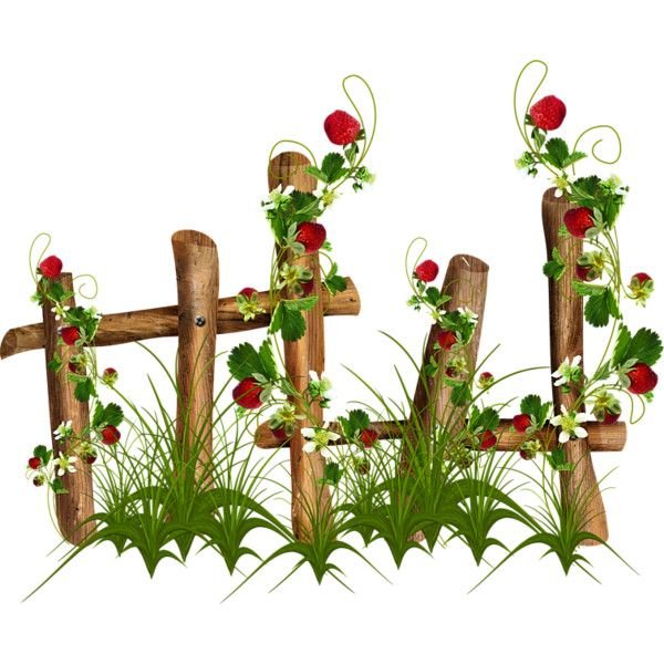 Заборчик с цветочками