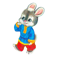 Зайка из сказки Теремок