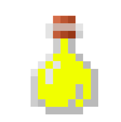 Жёлтое зелье майнкрафт