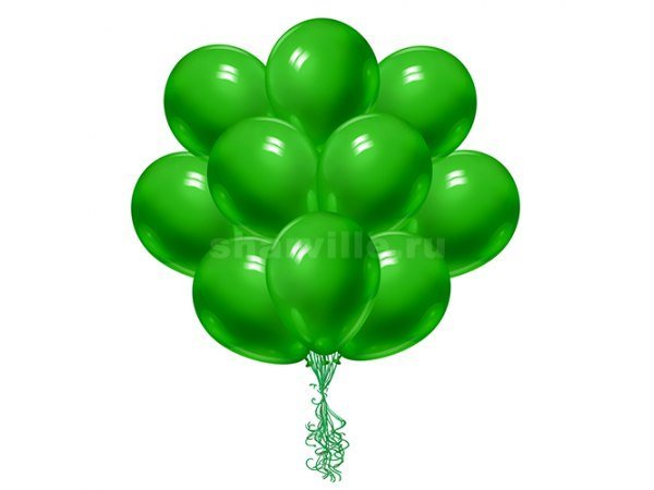 Воздушный шар салатовый