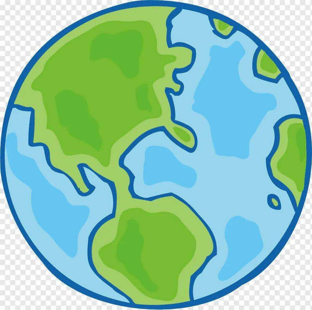 Картинка для детей земля на прозрачном фоне. Земля рисунок. Земля мультяшная. Нарисовать землю. Планета земля мультяшная.