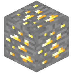 Золотая руда майнкрафт