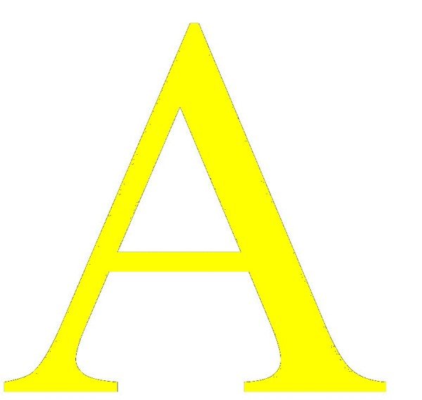 Желтые буквы на прозрачном фоне (42 фото)