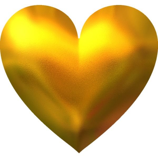 Золотые сердечки