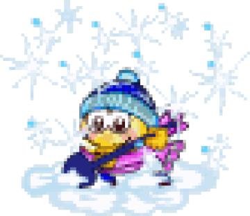 Смайлик зима