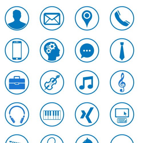 Иконки для резюме