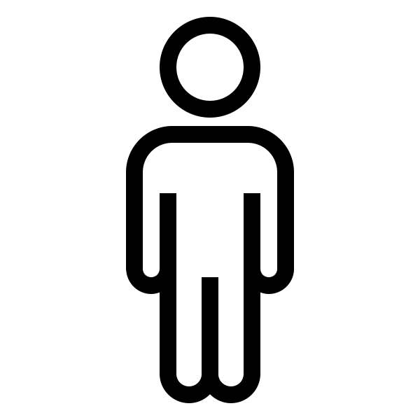 Значок человечка