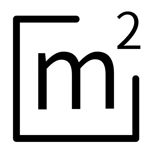 Квадратный метр иконка