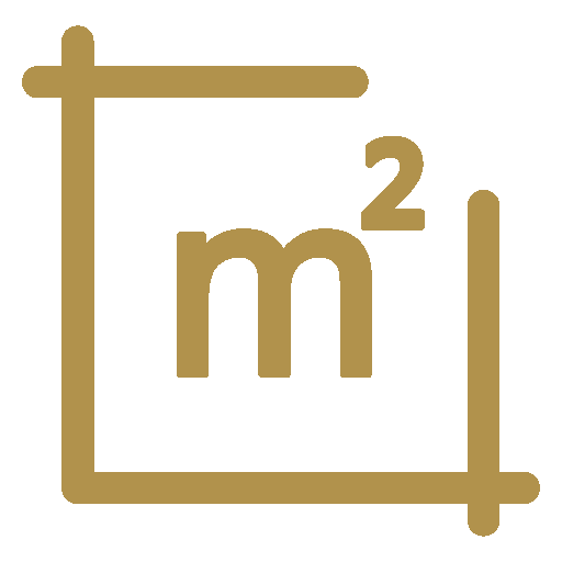 Пиктограмма площадь помещения