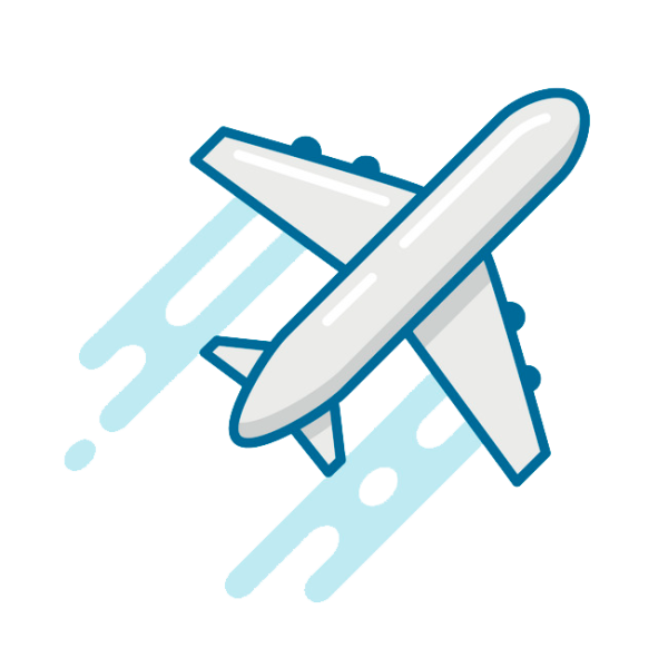 Самолет на белом фоне нарисованный