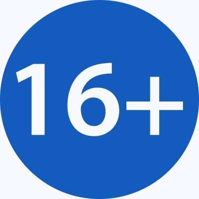 Значок 16+