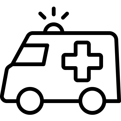 Значок машины скорой помощи