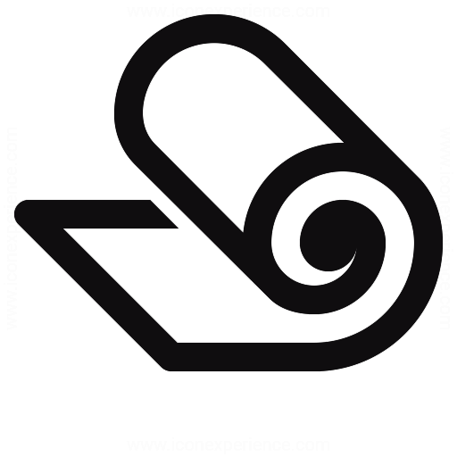 Пиктограмма рулон ткани