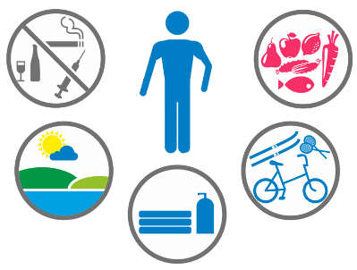 Здоровый образ жизни значки