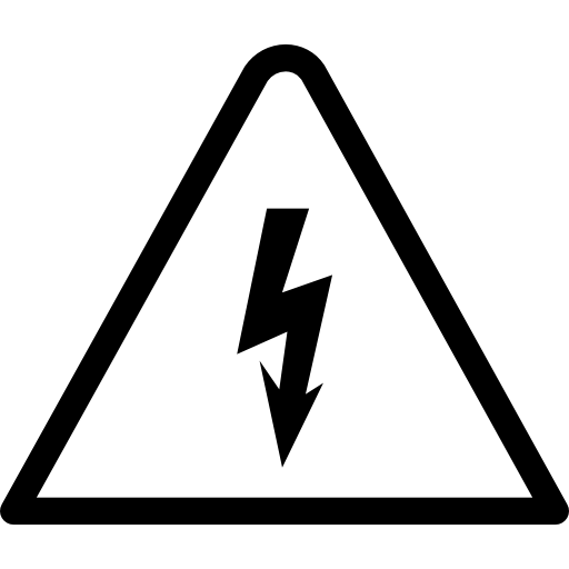 Значок высокое напряжение