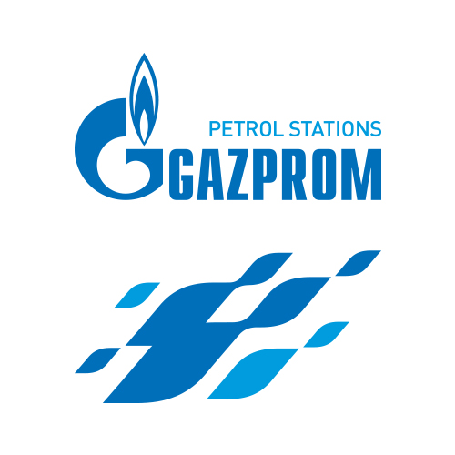 Gazprom логотип