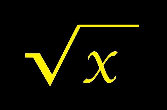 Квадратный корень символ