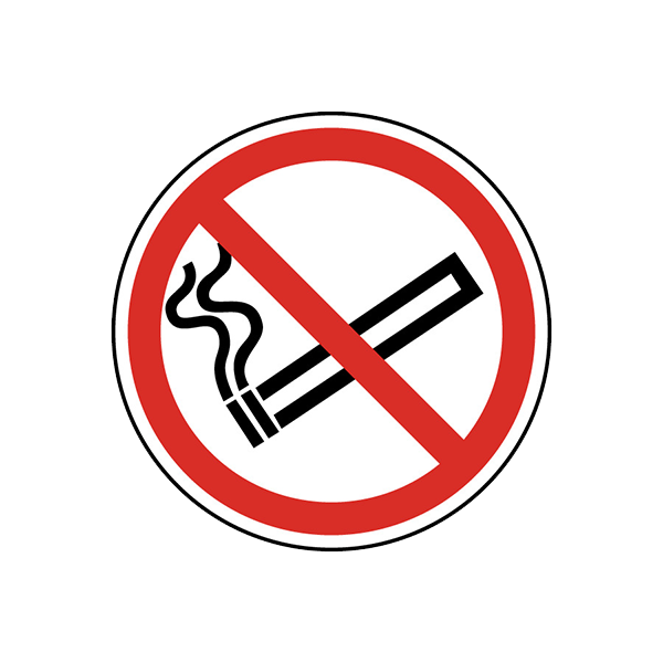 Значок курить запрещено