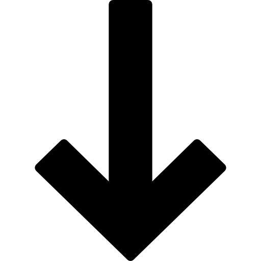 Стрелка вниз знак