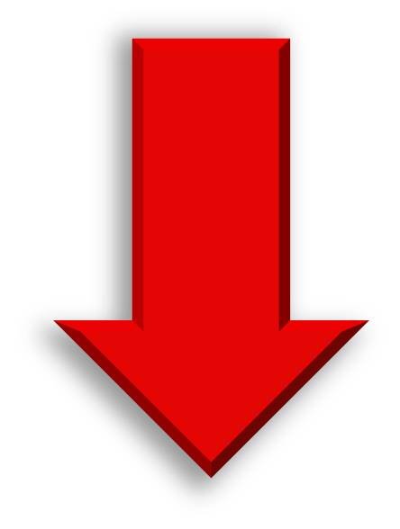 Красная стрелка вниз