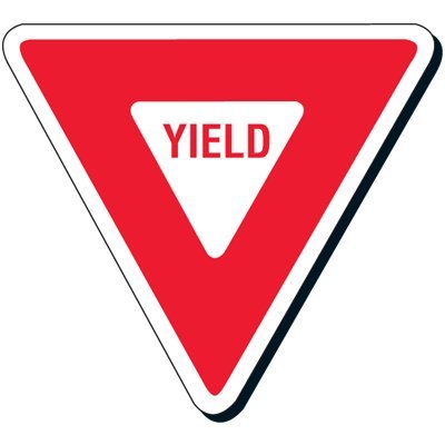 Yield знак