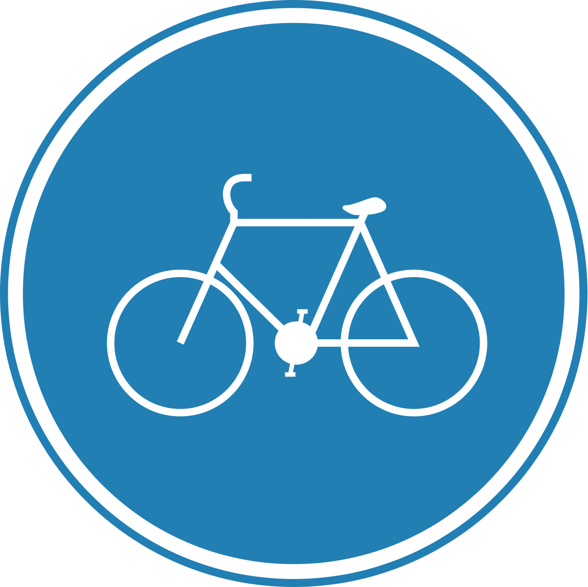 Дорожный знак велосипед в круге. Знак велосипедная дорожка. Предписывающие знаки велосипедная дорожка. ("Велосипедная дорожка".)знек. Велосипедная дорожка знак вектор.