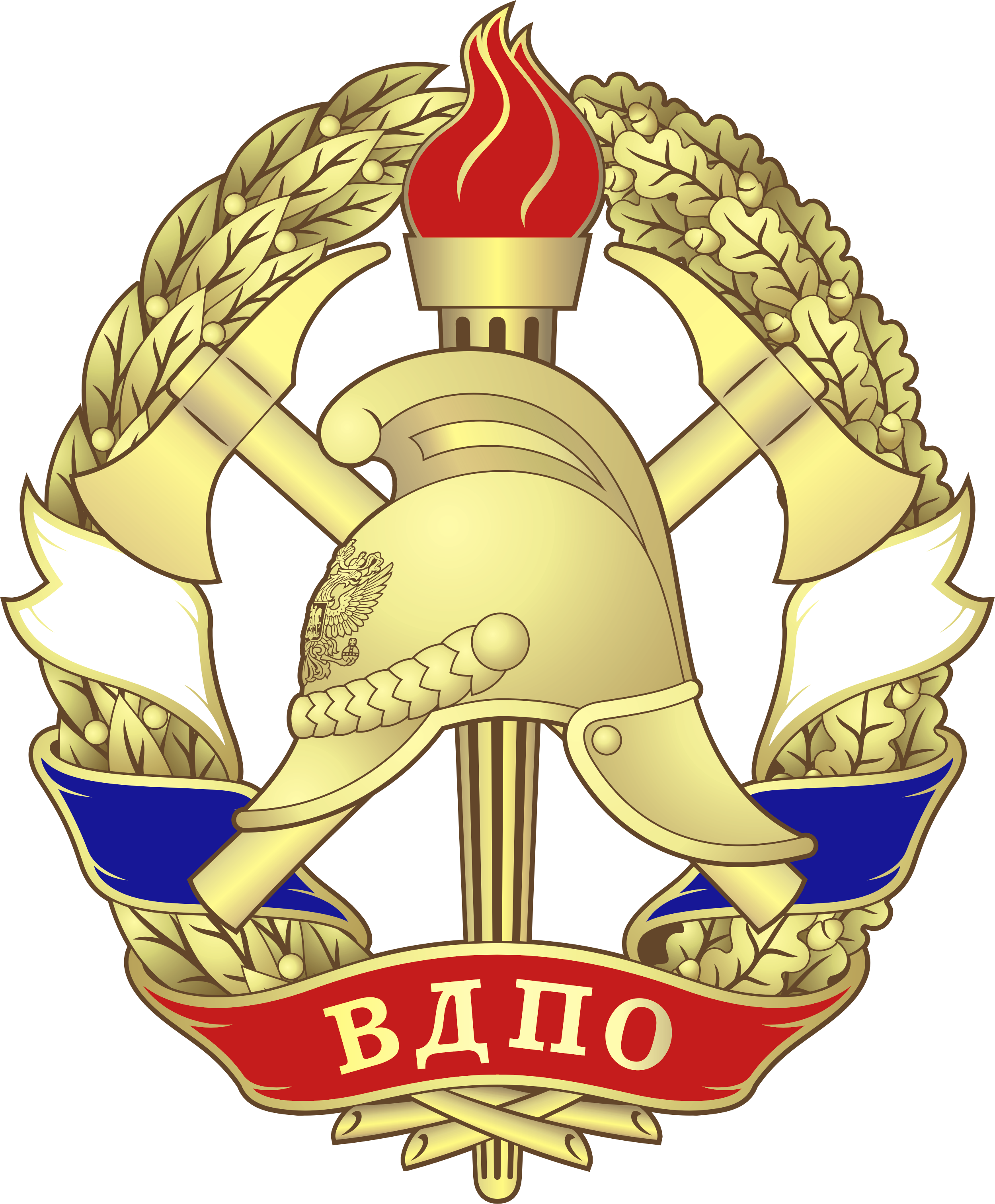 Флаг всероссийского пожарного общества