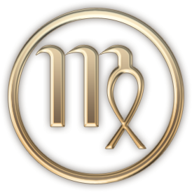 Знак Дева на прозрачном фоне