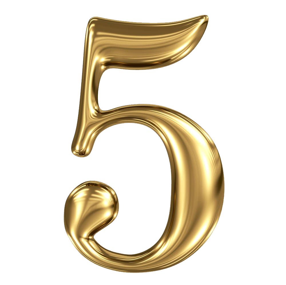 Gold 3 18. Золотые цифры. Цифра 5 Золотая. Цифры без фона. Красивая цифра 5.