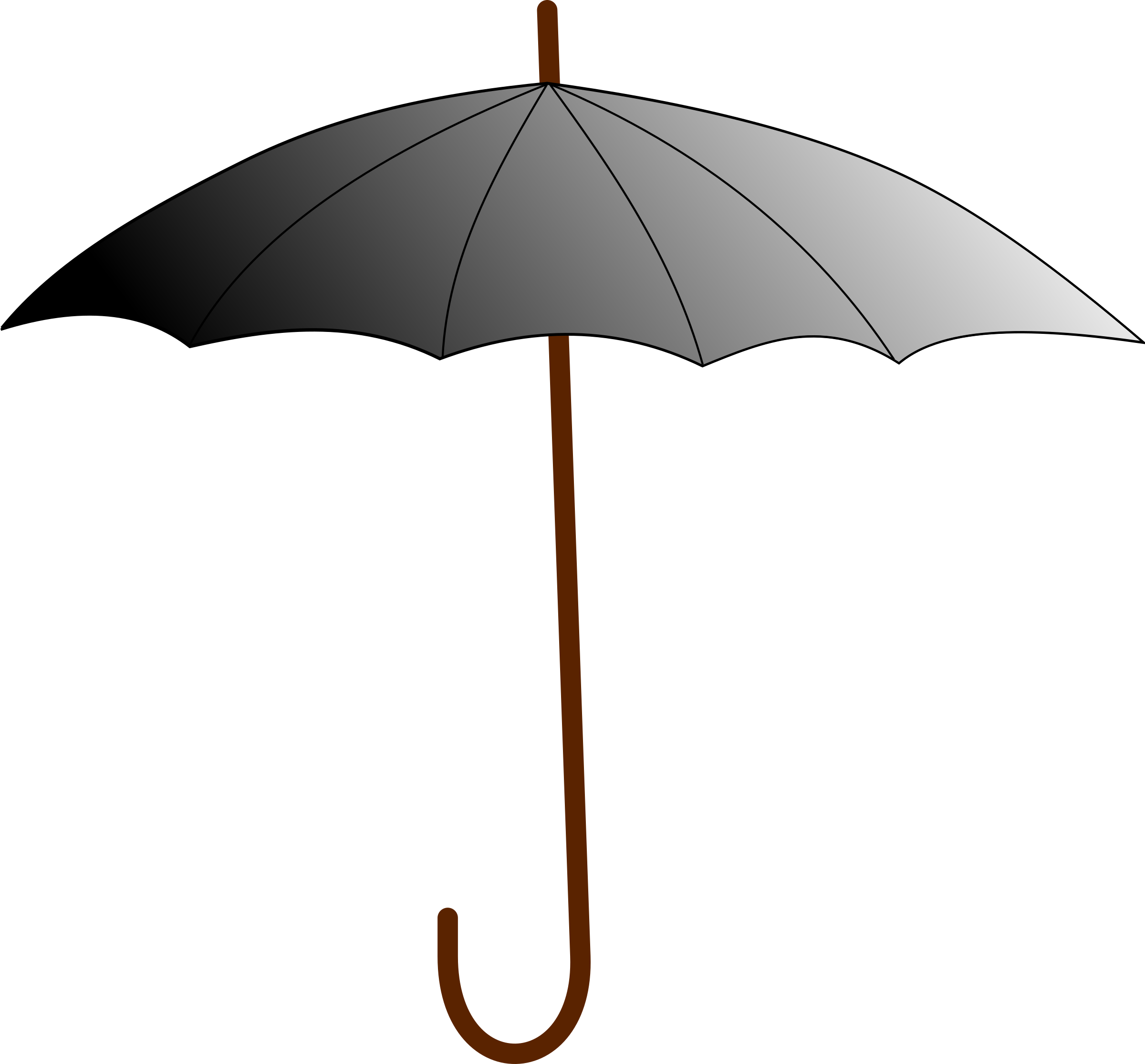 Зонтик раскрылся. Зонтик. Зонт на прозрачном фоне. Зонт мультяшный. Раскрытый зонтик.
