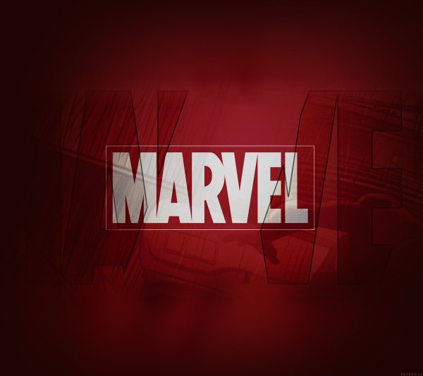 Marvel надпись