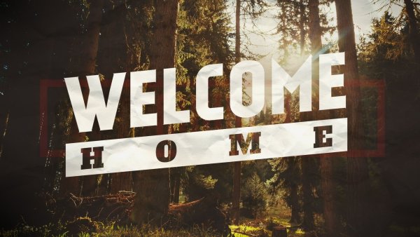 Надпись Welcome