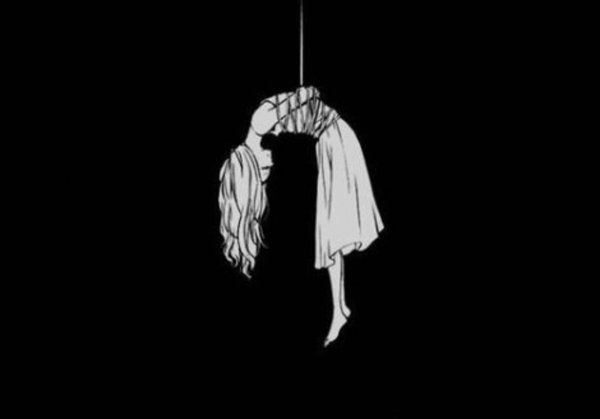 Черный фон одиночество