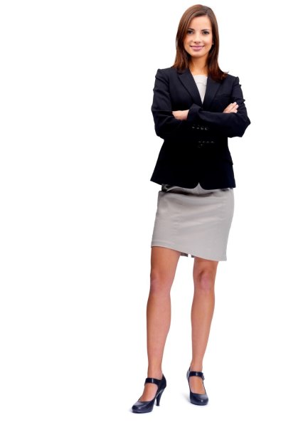 Женщина в полный рост