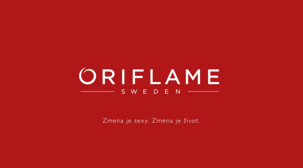 Oriflame надпись