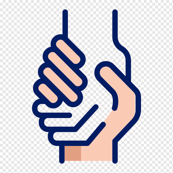 Пиктограмма рука помощи