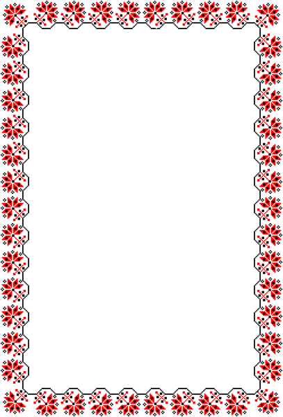 Рамка в русском народном стиле