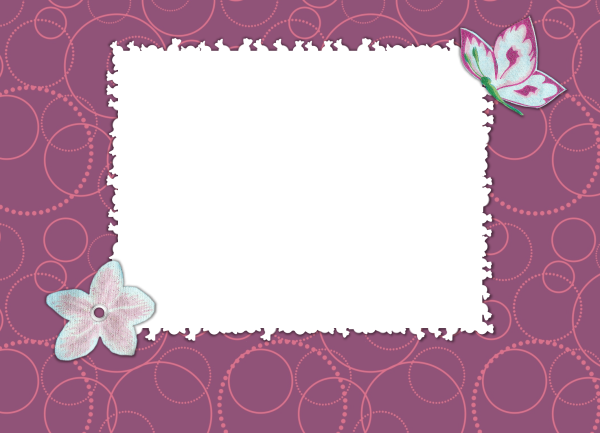 Рамка с цветочками