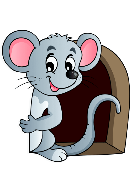Мышонок мультяшный