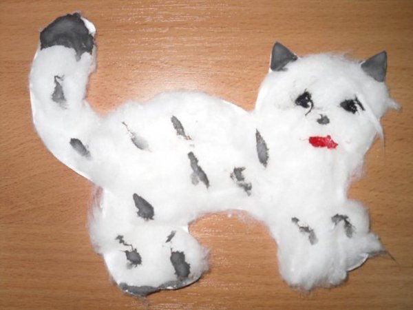 Поделки из ваты