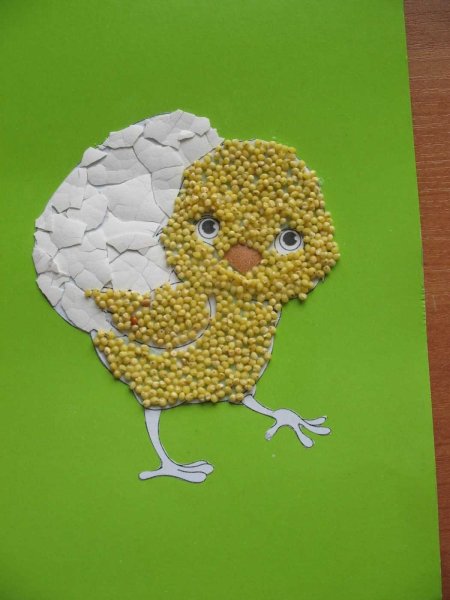 Поделки из крупы