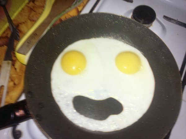 Аппликация яичница