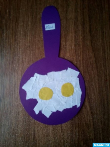 Аппликация в средней группе на тему посуда