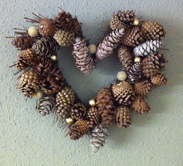 Поделки из шишек для детей