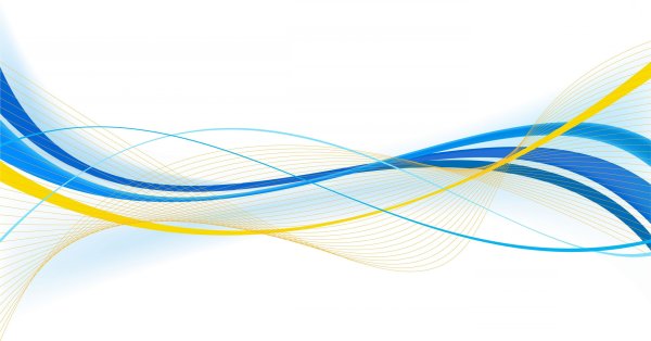 Волнистая линия на прозрачном фоне