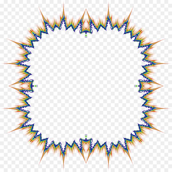 Геометрическая прозрачная рамка